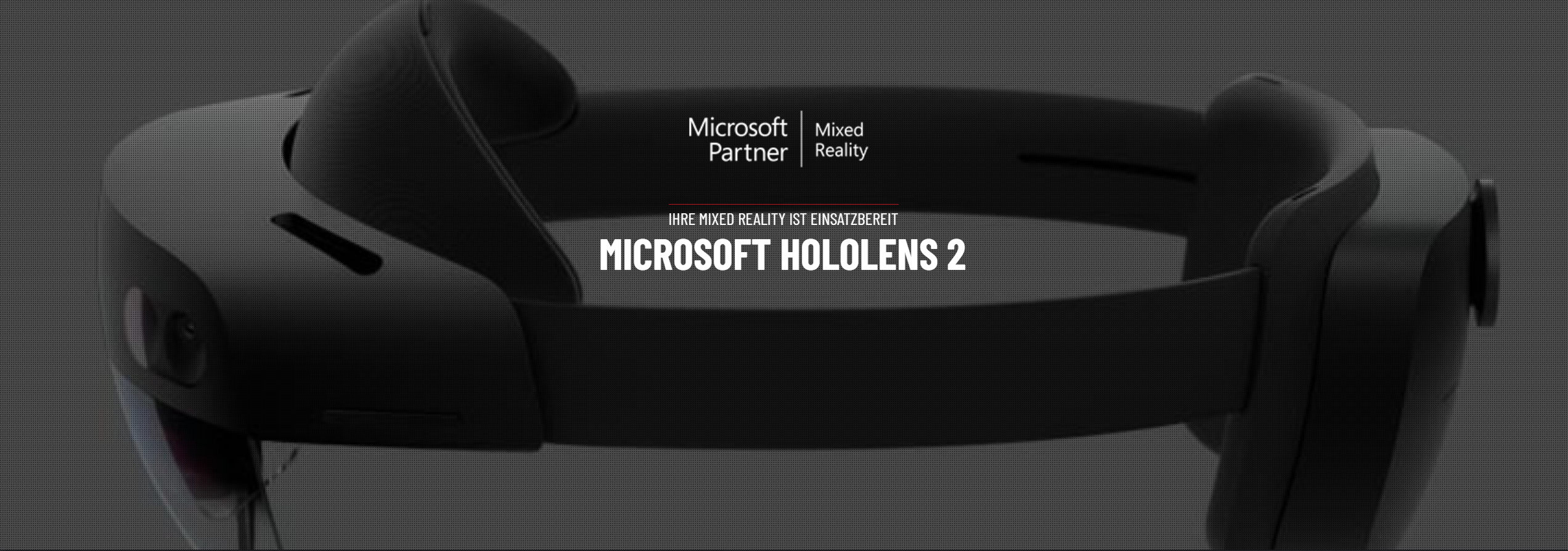 Microsoft HoloLens 2 – Microsoft Mixed Reality Partner
