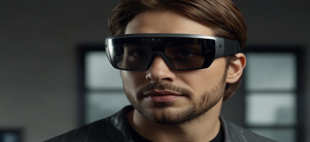 HoloLens augmented reality glasses