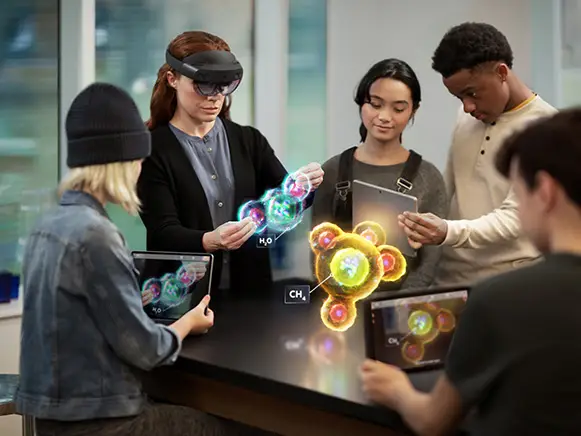 HoloLens 2 Bildungswesen Augmented Reality Branchen
